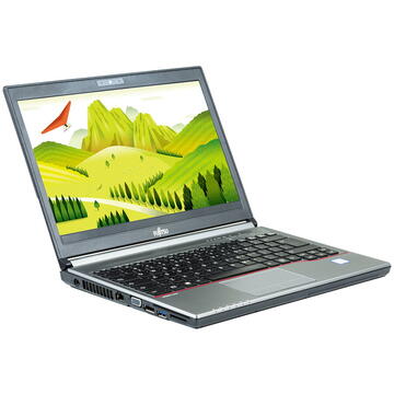 Laptop Refurbished Fujitsu LIFEBOOK E736 Intel Core i5-6200U 2.30 GHZ up to  2.80 GHz 8GB DDR4 256GB SSD 13.3"  1366x768 Webcam