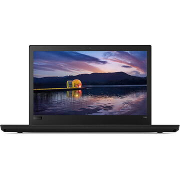 Laptop Refurbished Lenovo Thinkpad T480 Intel Core i7-8550U 1.80 GHZ 8GB DDR4 256GB NVME SSD 14" 2560x1440 Webcam Tastatura Iluminata