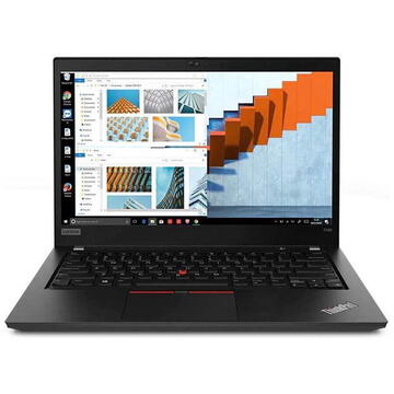 Laptop Refurbished cu Windows Lenovo ThinkPad T490 i5-8365U 1.60GHz up to 4.10 GHz 16GB DDR4 512GB NVME SSD 14" FHD Webcam Windows 10 Professional Preinstalat