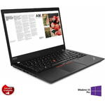 ThinkPad T490 i5-8365U 1.60GHz up to 4.10 GHz 16GB DDR4 512GB NVME SSD 14" FHD Webcam Windows 10 Professional Preinstalat
