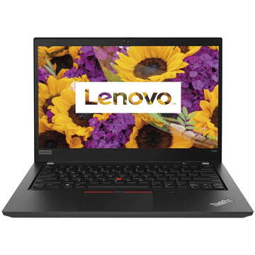 Laptop Refurbished Lenovo THINKPAD T490 Intel Core i5-8365U 1.60 GHz up to 4.10 GHz 16GB DDR4 256GB NVME SSD 14" FHD Webcam