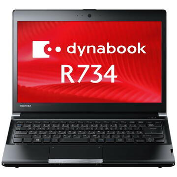 Laptop Refurbished Toshiba Dynabook R734/K Intel Core i5-4300M 2.60GHz up to 3.30GHz 4GB DDR3 320GB HDD 13.3 inch 1366x768 Webcam