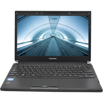 Laptop Refurbished Toshiba R732/H Intel Core i5-3340M CPU 2.70 GHz up to 3.40GHz 4GB DDR3 250GB HDD 13.3 inch 1366X768 No Webcam