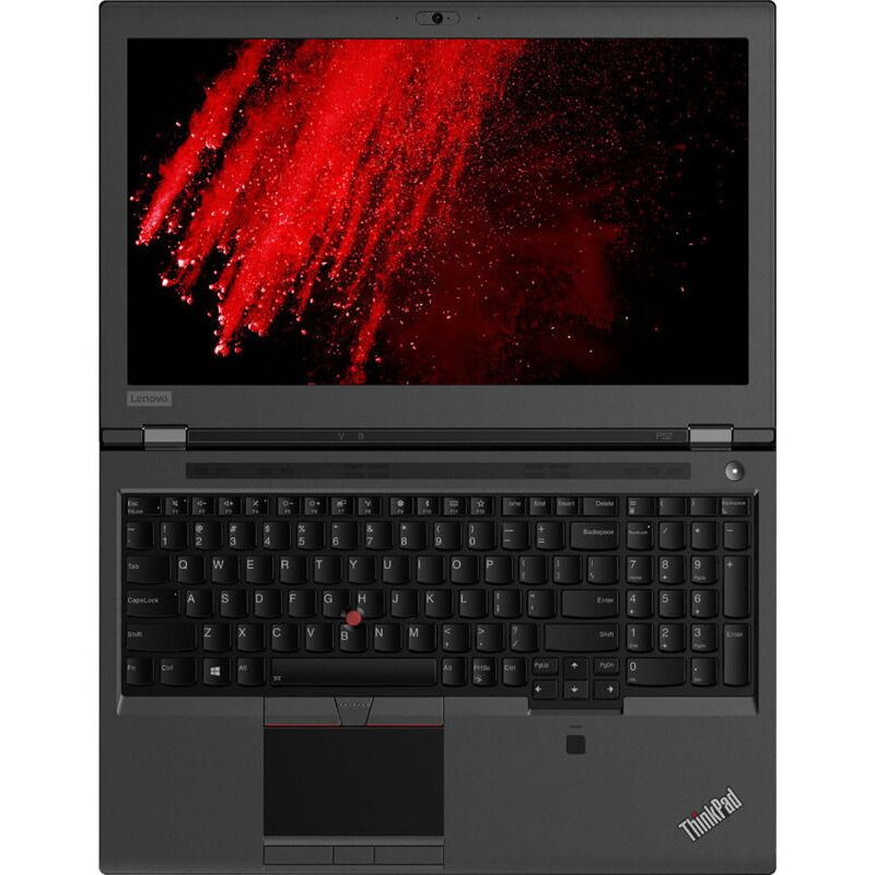 Laptop Refurbished ThinkPad P52 Intel Core i7-8850H 2.60 GHz up to  4.30 GHz 32GB DDR4 512GB SSD NVIDIA Quadro P1000 4GB GDDR5 15.6 inch FHD Webcam