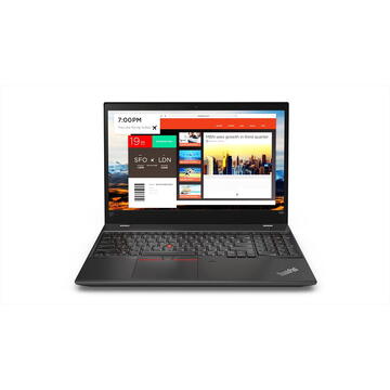 Laptop Refurbished Lenovo THINKPAD T580 Intel Core i5-8250U 1.60 GHz 8GB DDR4 256GB NVME SSD 15.6 inch FHD Webcam Touchscreen
