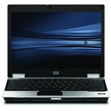 Laptop Refurbished HP Elitebook 2530p Core 2 Duo L9400 1.86 GHz 2GB DDR2 120GB Sata DVDRW 12.1 inch