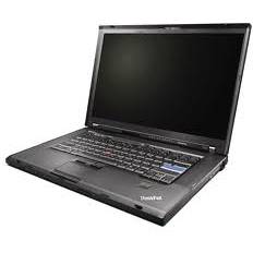 Laptop Refurbished Lenovo ThinkPad T500  Core 2 Duo P8400 2.26GHz 2GB DDR3 160 GB HDD Sata RW 15.4 inch