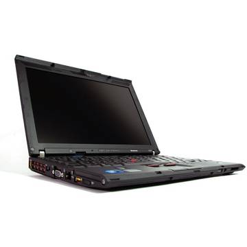 Laptop Refurbished Lenovo X201 i5-520M 2.4GHz up to 2.93 GHz 4GB DDR3 250 GB 12.1Inch WebCam