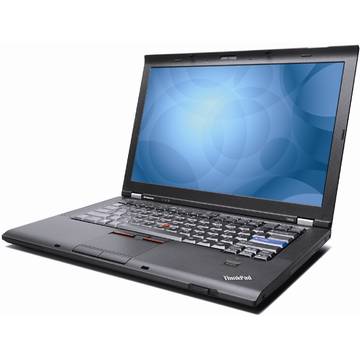 Laptop Refurbished cu Windows Lenovo T400 14 inch Core 2 Duo P8600 2.4GHz 2GB DDR2 160GB Soft Preinstalat Windows 7 Home
