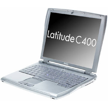 Laptop Refurbished Dell Latitude C400  Mobile Pentium 3 1.00GHz 512MB DDR1 10GB 12.1 inch