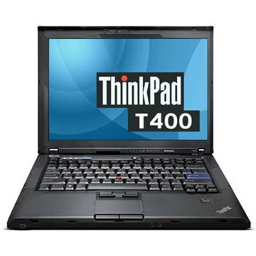 Laptop Refurbished Lenovo T400 Core 2 Duo P8700 2.53GHz 2GB DDR3 160GB HDD 14.1 inch