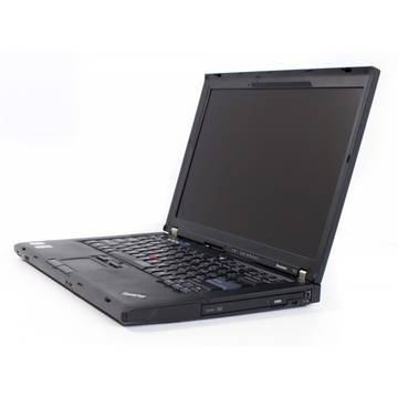 Laptop Refurbished Lenovo T61 Core 2 Duo T7100 1.8GHz 1GB DDR2 60GB HDD Sata 14inch DVD