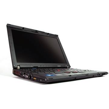 Laptop Refurbished Lenovo ThinkPad X201 i5-520M 2.4GHz up to 2.93 GHz 2GB DDR3 250 GB 12.1Inch Webcam
