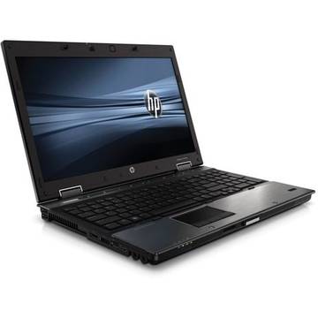 Laptop Refurbished HP EliteBook 8540p i5 M520 2.40GHz 4GB DDR3 250GB Sata DVD-RW 15.6 inch Webcam Nvidia NVS M5100 1 GB