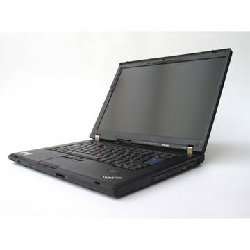 Laptop Refurbished Lenovo T500 Core 2 Duo T9400 2.53GHz 2GB DDR3 160 GB RW 15.4inch