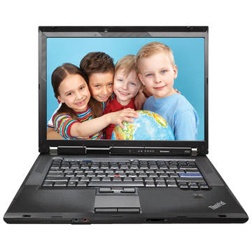 Euro 200 Laptop Lenovo Thinkpad R500 Procesor Intel T5870 (2x2.0GHz) 2GB RAM HDD 250GB DVDRW 15.4inch Display