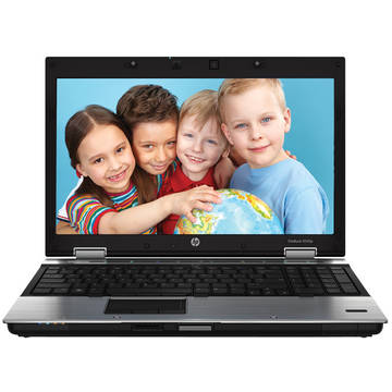 Euro 200 Laptop HP 8540p Procesor Intel i5 M520 2.4GHz 4GB RAM HDD 250GB DVDRW Nvidia Quadro NVS 5100M 1GB 15.6inch Display