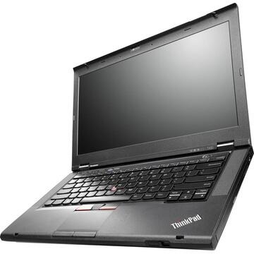 Laptop Refurbished Lenovo ThinkPad T430 Intel Core i5-3320M 2.60GHz up to 3.30GHz 8GB DDR3 500GB DVD-RW Webcam 14.1inch 1366X768 DVD Webcam