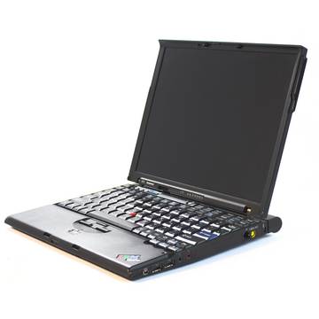 Laptop Refurbished Lenovo ThinkPad X60 Core Duo T2400 1.83GHz 1GB DDR2 60GB HDD 12.1inch Grad B