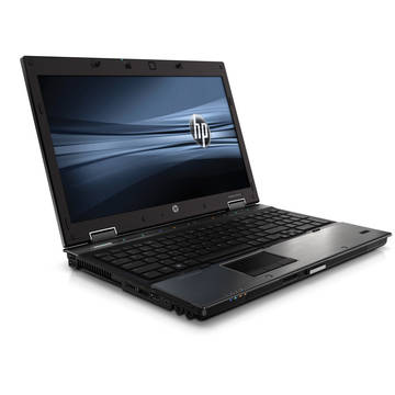 Laptop Refurbished HP Elitebook 8540w I7-720Q 1.6Ghz 4GB DDR3 320GB HDD Sata DVDRW 15.6inch Webcam NVIDIA Quadro FX 880M - 1 GB