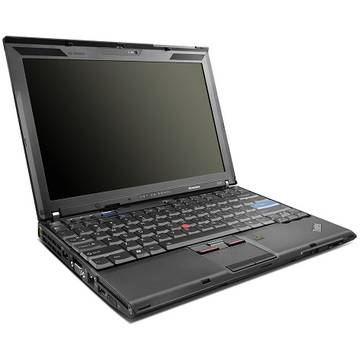 Laptop Refurbished cu Windows Lenovo Thinkpad X201 i5-520M 2.4GHz up to 3.06 GHz 4GB DDR3 320GB Sata 12.1inch Webcam  Soft Preinstalat Windows 7 Home