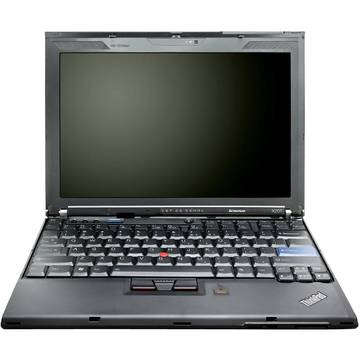 Laptop Refurbished Lenovo ThinkPad X201 i5-520M 2.4GHz up to 2.93 GHz 4GB DDR3 128GB SSD 12.1Inch Webcam