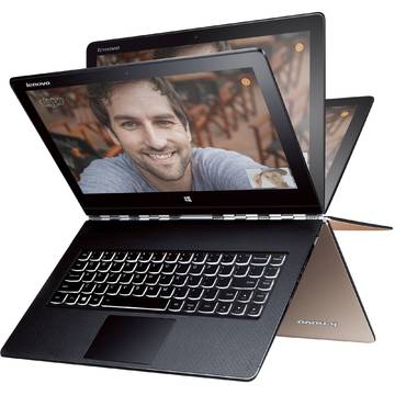 Laptop renew Lenovo Yoga 3 Pro Intel M-5Y71 Dual Core 1.20GHz up to 2.90GHz 8GB DDR3 256GB SSD 13.3 inch QHD+ Multitouch IPS Webcam Windows 8.1
