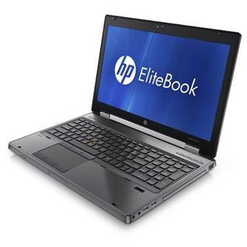 Laptop Refurbished HP Elitebook 8560w i5-2540M 2.6GHz 8GB DDR3 500GB HDD Sata DVD-RW Nvidia Quadro 1000M 2GB Dedicat 15.6 inch Webcam