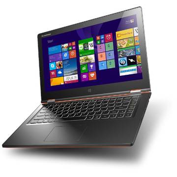 Laptop Renew Lenovo Yoga 2 13 Core i3-4030U 1.9GHz 4GB DDR3 500 GB SSHD 13 inch Full HD Multitouch Bluetooth Webcam Windows 8.1