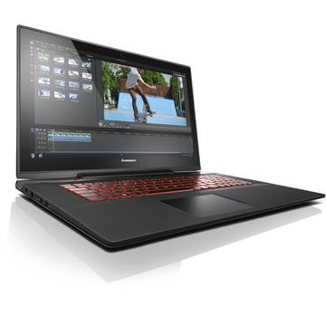 Laptop Renew Lenovo Y70-70 Core i7-4710HQ 2.50GHz 16GB DDR3 256GB SSD 17.3 inch FullHD Multitouch GeForce GTX 860M 4GB Bluetooth Webcam Windows 8.1