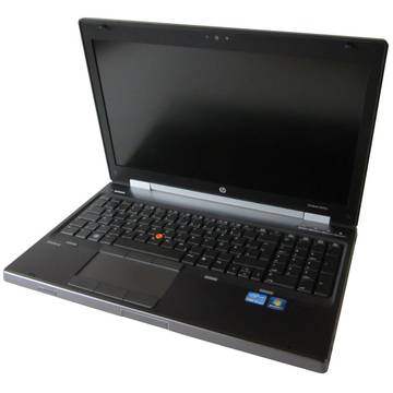 Laptop Refurbished HP Elitebook 8560w i7-2760QM 2.4GHz 8GB DDR3 500GB HDD Sata DVDRW Nvidia Quadro 1000 2GB Dedicat 15.6 inch 1920x1080 FHD