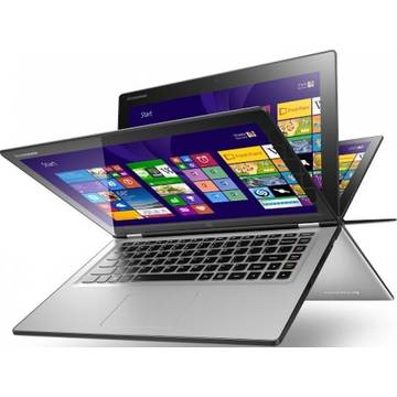 Laptop Renew Lenovo Yoga 2 13 Intel Core i5-4210U 1.70GHz 4GB DDR3 500GB HDD 13.3 inch Full HD Multitouch Webcam Windows 8.1