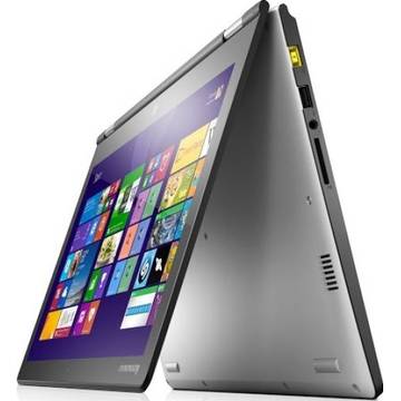 Laptop Renew Lenovo Yoga 2 13 Intel Core i5-4210U 1.70GHz 4GB DDR3 500GB HDD 13.3 inch Full HD Multitouch Webcam Windows 8.1