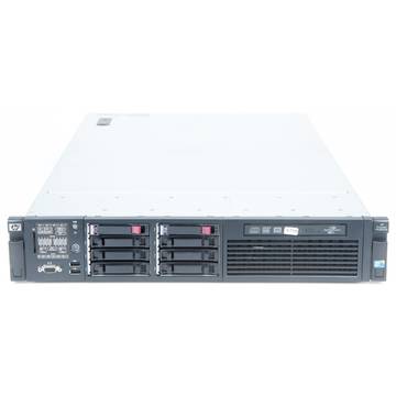 Server refurbished HP ProLiant DL380 G6 2 x Xeon Quad Core X5570 2.93Ghz 24Gb DDR3 2 x 146Gb SAS Raid 2XPSU Soft Preinstalat Windows Server 2012 Essentials ROK 25 clienti